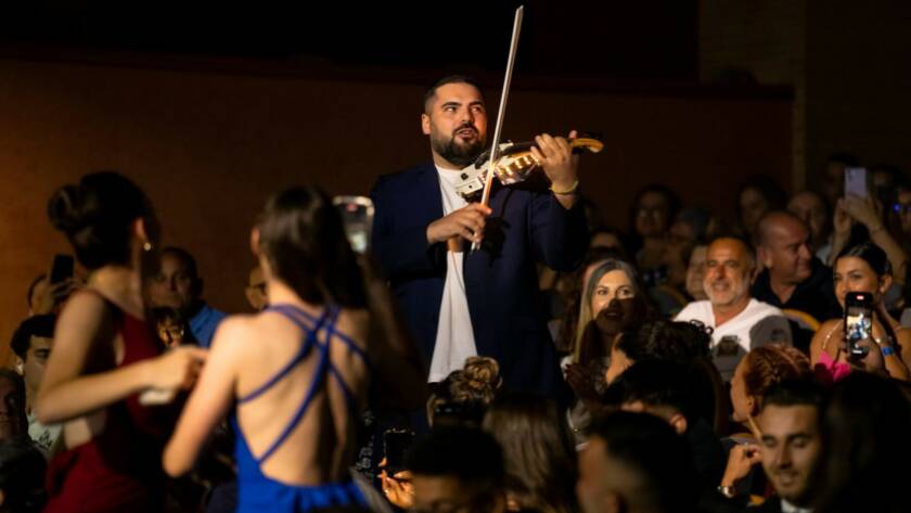 Espectáculo violinista Rubén Hidalgo